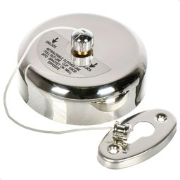 Varal Retrátil de Parede Lorben Aço Inox Corda Nylon 2,9m - 2