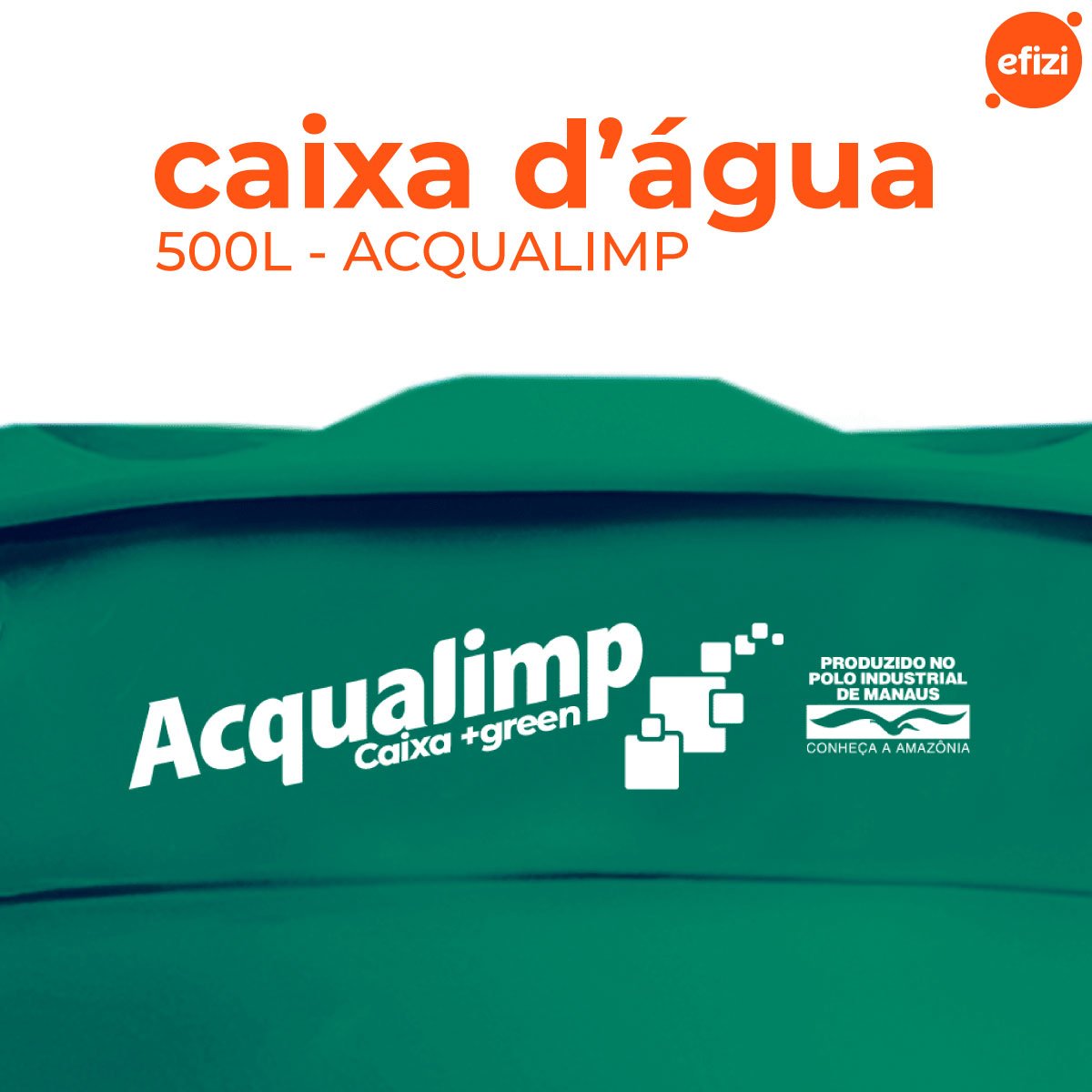 Caixa D´água Green+ 500l - Acqualimp - 2