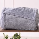 Ver imagem 2 de Manta Cobertor King Sherpa Realce Flannel Lã de Carneiro