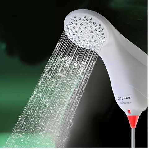 Chuveiro Sublime Eletrônico 5500w 127v Branco - Zagonel:branco