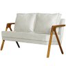 Namoradeira Marilia Decorativa Corino - Palladium Decor - 1