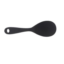 Jogo 3 peças de Colher de Servir em Silicone 22,5 cm Preto. - 1