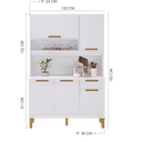 Ver imagem 3 de Cozinha Kit Sintra Indekes Branco