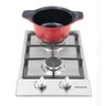 Fogão de Mesa Cooktop 2 Bocas Aço Inox À Gás Suggar Bivolt - 4