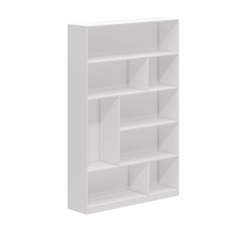 Estante para Livros Provincia 4 Prateleiras Branco - Pnr Móveis