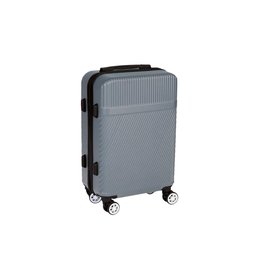 Mala de Bordo Abs 360° Cinza Mor - 1