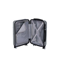 Mala de Bordo Abs 360° Cinza Mor - 7