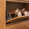 Sapateira Grande Alta 18 Pares de Madeira Organizadora Freijó Nael Idimex - 4