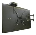 Ver imagem 3 de Suporte Tv Parede Preto Resistente Sala Quarto Universal 23 a 55 Pol + Prateleira P Dvd Cs0040asc