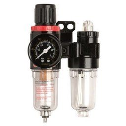 Filtro de Ar 1/4" com Regulador de Pressão e Lubrificador - Eda - 1