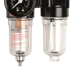 Filtro de Ar 1/4" com Regulador de Pressão e Lubrificador - Eda - 2