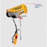 Guincho Coluna Prime 150/300kg V2 12/6m com Motor Monofásico 127v 60hz Menegotti - 4