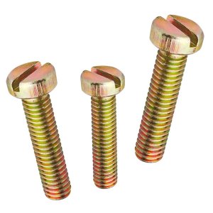 Parafuso Máquina M4 X 16 C. Cilíndrica Din 84 Fenda - 150un