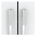 Ver imagem 3 de Guarda Roupa Solteiro Caju 4 Portas Branco com Espelho - Henn