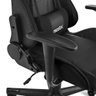 Cadeira Gamer Moobx Gt Racer Preto + Escrivaninha 2 Gavetas Preta - 8