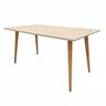 Mesa Pequena Para Sala 160cm Off White Hannes Shop Jm - 2