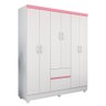 Guarda-Roupa Bartira Brusque II com 6 Portas e 2 Gavetas - 6