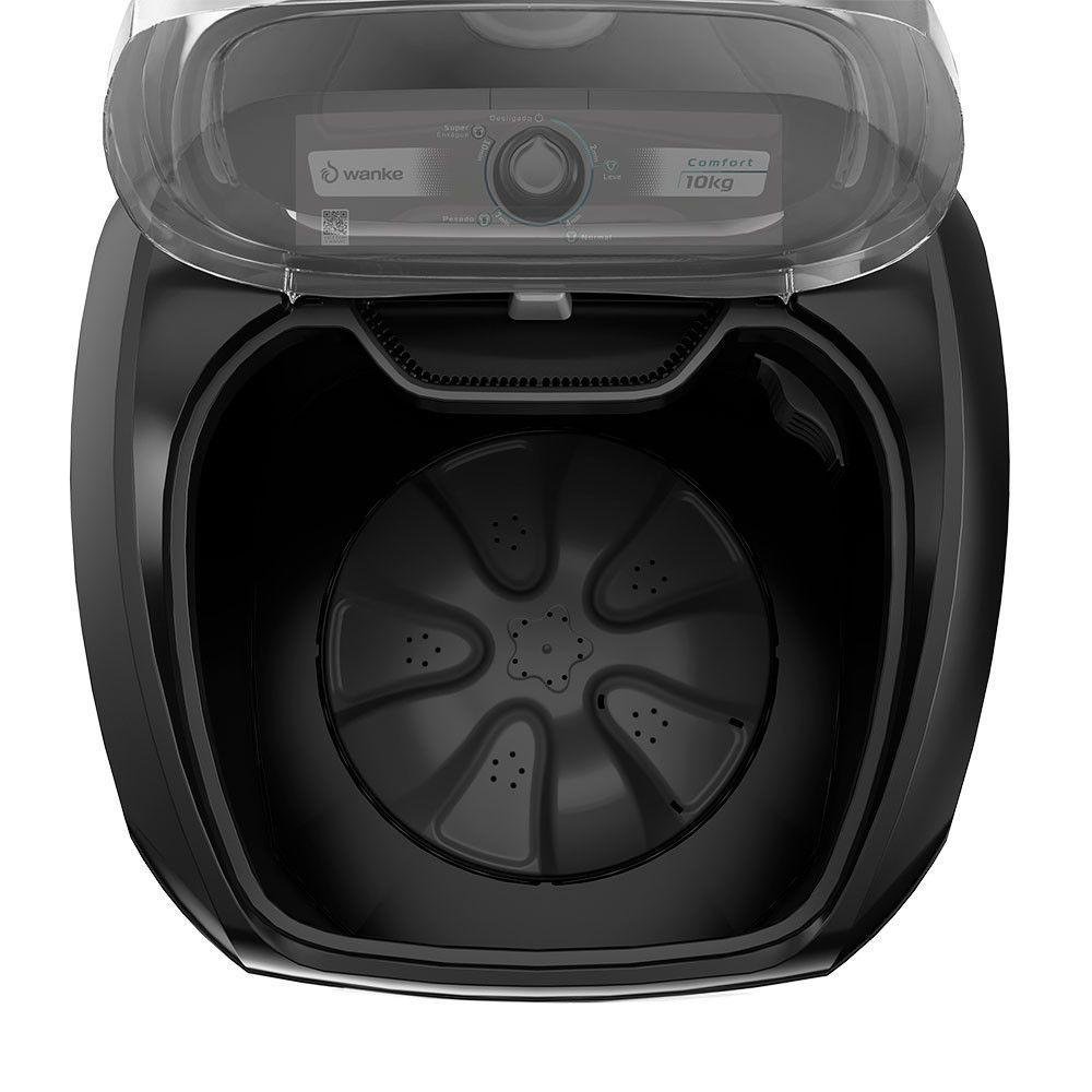 Máquina De Lavar 10kg Semi-automática Wanke 220v Preto - 7