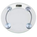 Ver imagem 1 de Balança Digital de Banheiro com Vidro Temperado 150kg - Redonda