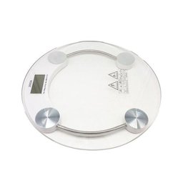 Balança Digital de Banheiro com Vidro Temperado 150kg - Redonda - 2