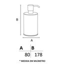 Ver imagem 3 de Porta Sabonete Líquido - Cromado