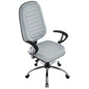 Ver imagem 1 de Cadeira para Escritório Presidente Gomada Linha Blenda Cinza Claro