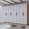 Guarda-roupa Casal Aurora 8 Portas 4 Gavetas - Panorama Móveis - 1