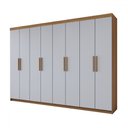 Ver imagem 3 de Guarda-roupa Casal Aurora 8 Portas 4 Gavetas - Panorama Móveis