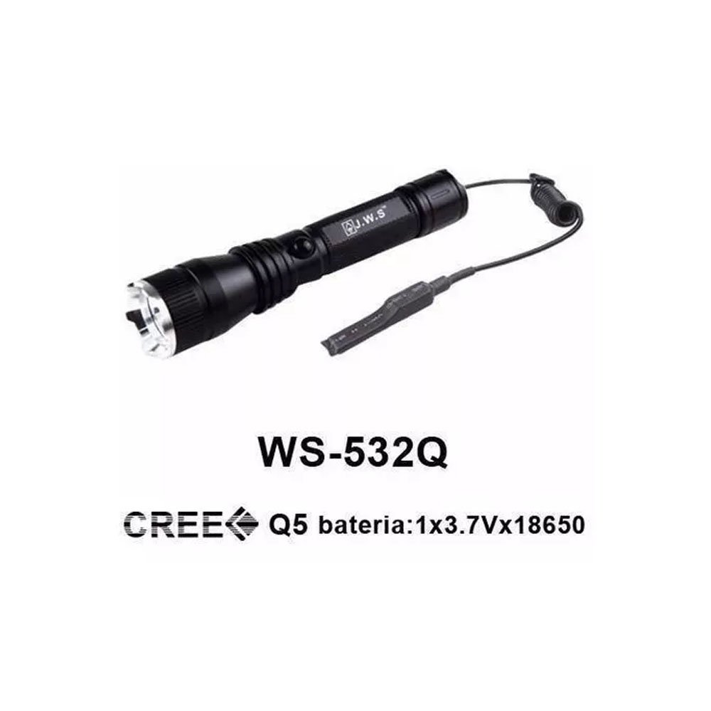 Lanterna Tática J.w.s Ws-532q 628 Kwatts 1760 Klumens Jws Ws532q - 4