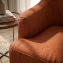 Ver mais imagens de Poltrona Decorativa Naomi Base Giratoria Linho Color Trend Tca 303 Moll
