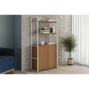 Ver imagem 1 de Estante p/ Quarto Solteiro Industrial LI041 Canela Kappesberg