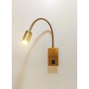 Ver imagem 2 de Arandela Led 3w Haste Flexível Quarto Cabeceira Cama Leitura