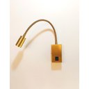 Ver imagem 3 de Arandela Led 3w Haste Flexível Quarto Cabeceira Cama Leitura