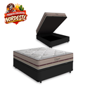Ver imagem 2 de Cama Box Baú com Colchão de Molas Ensacadas D' Angelis Classic Casal 138cm