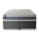Ver imagem 5 de Conjunto Box Baú Queen Oxford Cinza 158x198x74 Espuma D33