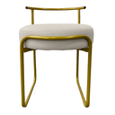 Ver imagem 5 de Kit 2 Banqueta Decorativa Sala e Área Gourmet Ferro Corino:off-white