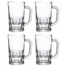Jogo Caneca de Chopp Bruges Vidro 360ml 4 Unidades- Tuut - 1
