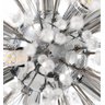 Lustre Pendente Cristal Flor Dente de Leão Cromado 8xg9 Bivolt 40cm - 7
