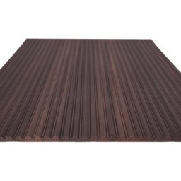 Painel Ripado Canelado/ondulado Tabaco 2750 X 445 X 9mm - 5