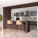 Ver imagem 3 de Painel Ripado Canelado/ondulado Tabaco 2750 X 445 X 9mm - Caixa com 2 Painéis = 2,5m2