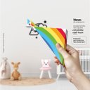 Ver imagem 4 de Unicórnio no Céu - Wall Concept, Montagem entre Quadros e Adesivo de Parade - 5 Peças + Adesivo - Ul