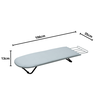 Mesa Tabua de Passar Roupa Extra Forte Dobrável Cama Reforçada Portátil - 5