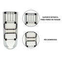 Ver imagem 4 de Mesa Tabua de Passar Roupa Extra Forte Dobrável Cama Reforçada Portátil