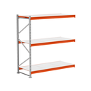 Ver imagem 1 de Mini Porta Pallet Continuação 500kg com 3 Longarinas 2,00 X 1,80 X 0,80 com Bandeja de Madeira - Ult