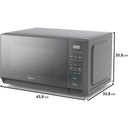Ver imagem 2 de Micro-Ondas Mastercook Midea MHP20S1 20 Litros 1050W