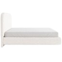 Ver mais imagens de Cama Casal Flutuante com Cabeceira 140cm Aura W01 Bouclê Cru - Lyam Decor