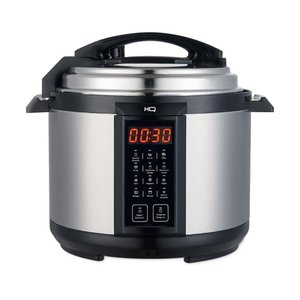 Panela de Pressão Elétrica Multifuncional Digital Hq 5 Litros Inox Hq-y5di 220v
