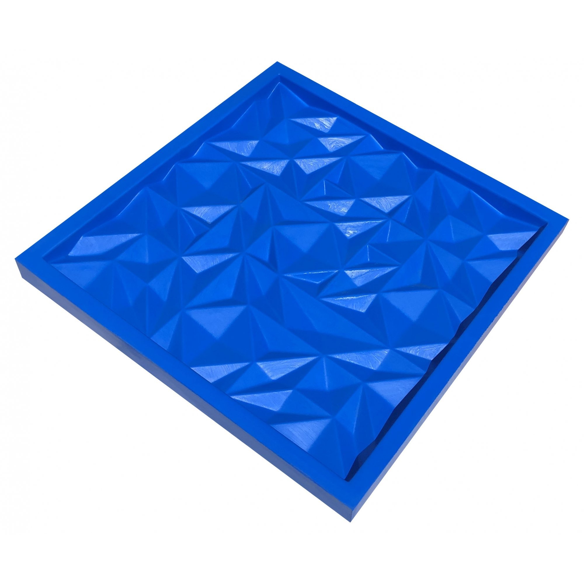 Forma Silicone Gesso Parede 3D - Esmeralda - 9