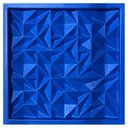 Ver imagem 2 de Forma Silicone Gesso Parede 3D - Esmeralda