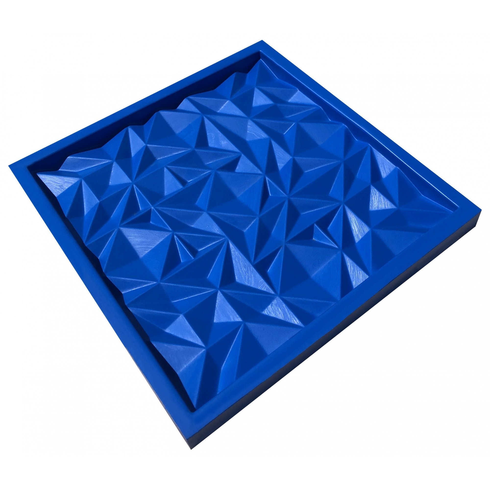 Forma Silicone Gesso Parede 3D - Esmeralda - 4
